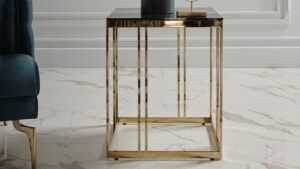 Montego apupöytä (Kulta)