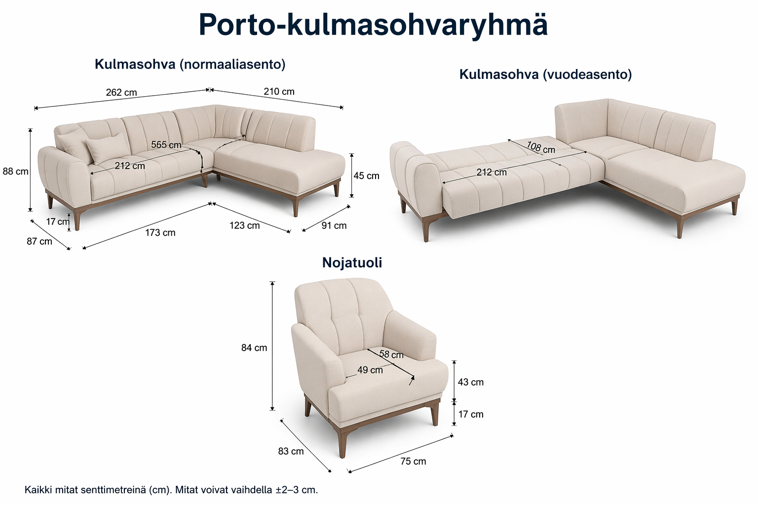 Porto kulmasohva - Image 3